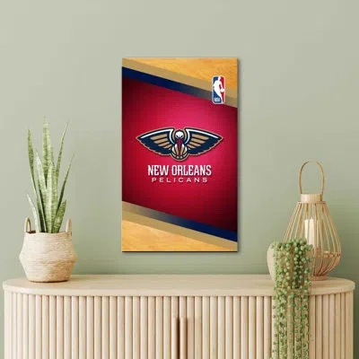 Nba New Orleans Pelicans  Canvas Wall Art – Officially Licensed Basketball Team Print – Ready To Hang In Wrapped Canvas,does Not Apply