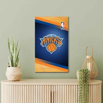 Nba New York Knicks  Canvas Wall Art – Officially Licensed Basketball Team Print – Ready To Hang In Wrapped Canvas,does Not Apply