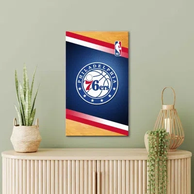 Nba Philadelphia 76ers  Canvas Wall Art – Officially Licensed Basketball Team Print – Ready To Hang In Wrapped Canvas,does Not Apply