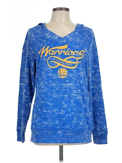 Pre-owned Nba Pullover Hoodie In Blue