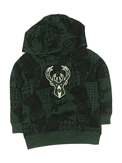 Pre-owned Nba Kids' Pullover Hoodie In Green