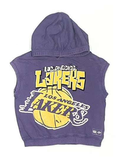 Pre-owned Nba Kids' Pullover Hoodie In Purple