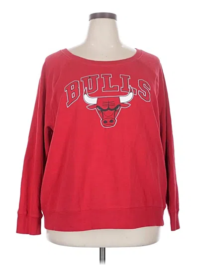 Pre-owned Nba Pullover Sweater In Red