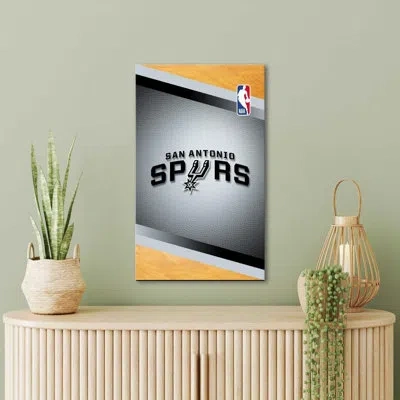 Nba San Antonio Spurs  Canvas Wall Art – Officially Licensed Basketball Team Print – Ready To Hang In Wrapped Canvas,does Not Apply