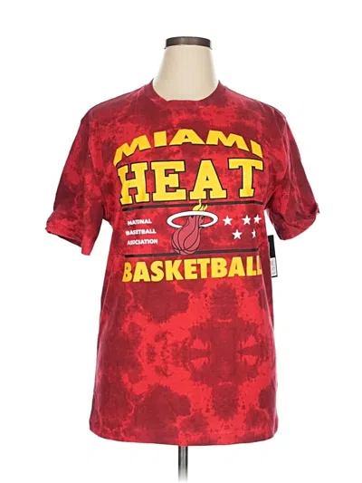 Pre-owned Nba Short Sleeve T-shirt In Red
