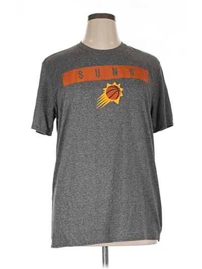 Pre-owned Nba Short Sleeve T-shirt In Gray