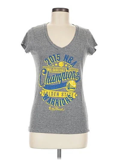 Pre-owned Nba Short Sleeve T-shirt In Gray