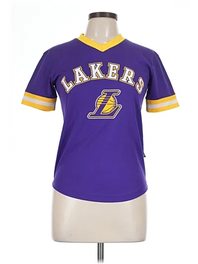 Pre-owned Nba Short Sleeve T-shirt In Purple
