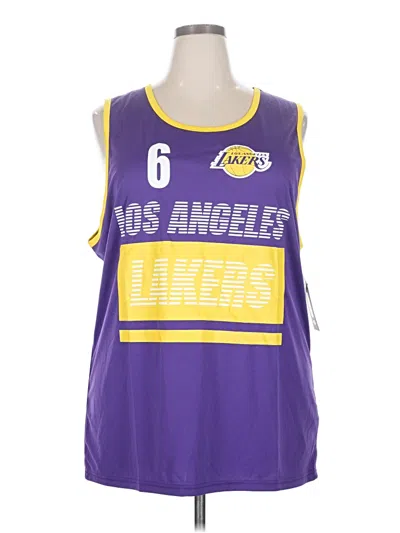 Pre-owned Nba Sleeveless T-shirt In Purple