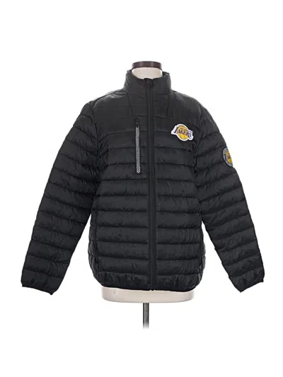 Pre-owned Nba Snow Jacket In Black