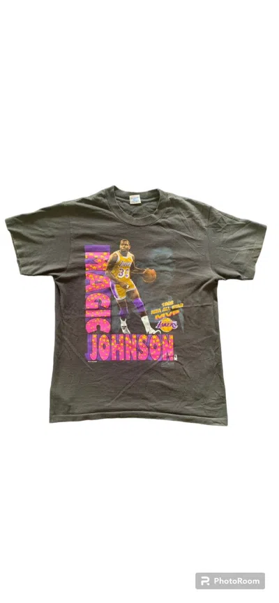 Pre-owned Nba Vintage Magic Johnson In Black