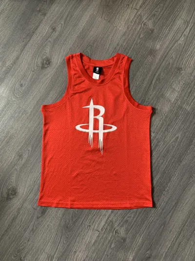 Pre-owned Nba X Nike Nba Houston Rockets James Harden Swingman Jersey In Red