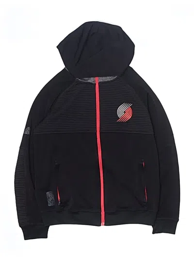 Pre-owned Nba Kids' Zip Up Hoodie In Black