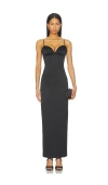 Nbd Agnes Gown In Black