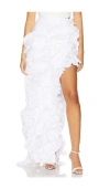 Nbd Amara Maxi Skirt In White