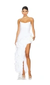 Nbd Arabella Gown In 화이트
