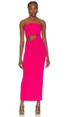 Nbd Arielle Maxi Dress In Fuchsia