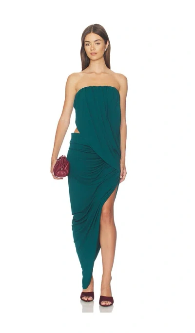 Nbd Asha Maxi Dress In Green
