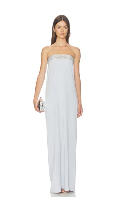 Nbd Astha Maxi Dress In Gray