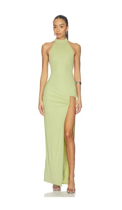 Nbd Auralie Maxi Dress In Green