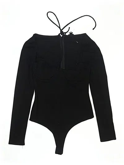 Pre-owned Nbd Bodysuit In Black