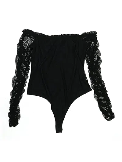 Pre-owned Nbd Bodysuit In Black