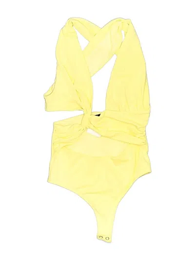 Nbd Bodysuit In Yellow