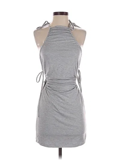 Pre-owned Nbd Casual Dress In Gray