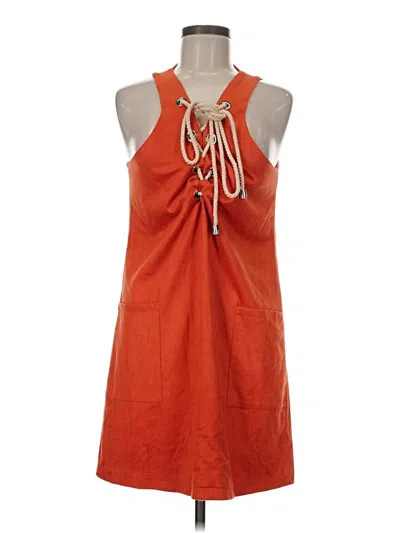Pre-owned Nbd Casual Dress In Orange
