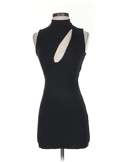 Pre-owned Nbd Cocktail Dress In Black