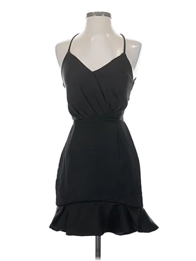 Pre-owned Nbd Cocktail Dress In Black