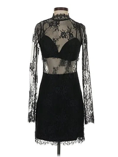 Pre-owned Nbd Cocktail Dress In Black