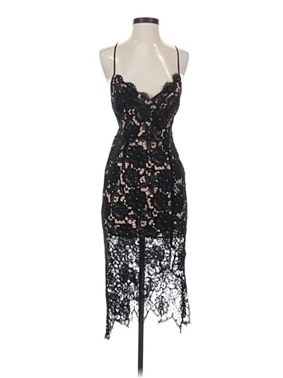 Pre-owned Nbd Cocktail Dress In Black