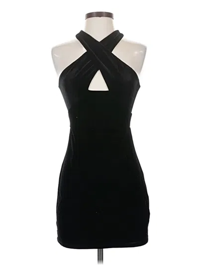 Pre-owned Nbd Cocktail Dress In Black