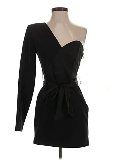 Pre-owned Nbd Cocktail Dress In Black