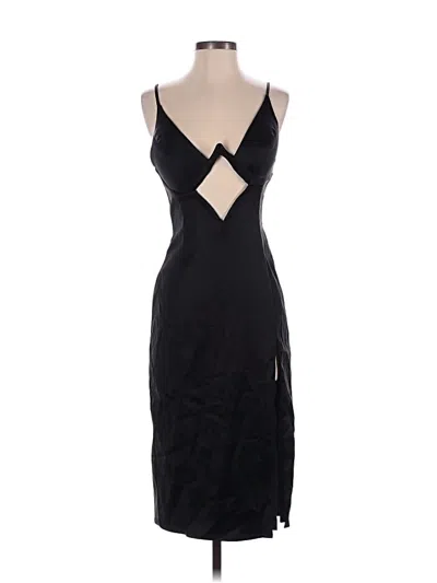 Pre-owned Nbd Cocktail Dress In Black