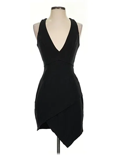 Pre-owned Nbd Cocktail Dress In Black