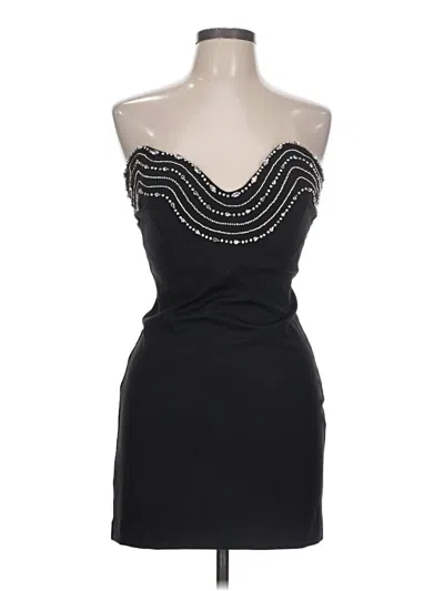 Pre-owned Nbd Cocktail Dress In Black
