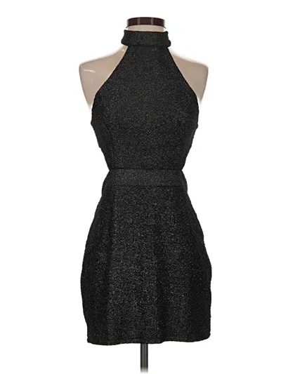 Pre-owned Nbd Cocktail Dress In Black