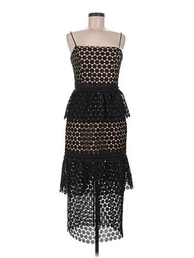 Pre-owned Nbd Cocktail Dress In Black