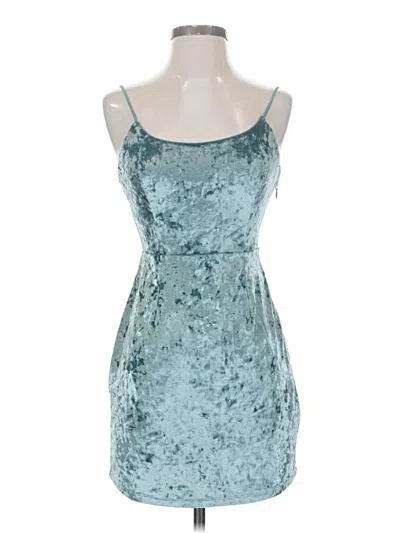 Pre-owned Nbd Cocktail Dress In Blue