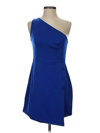 Pre-owned Nbd Cocktail Dress In Blue