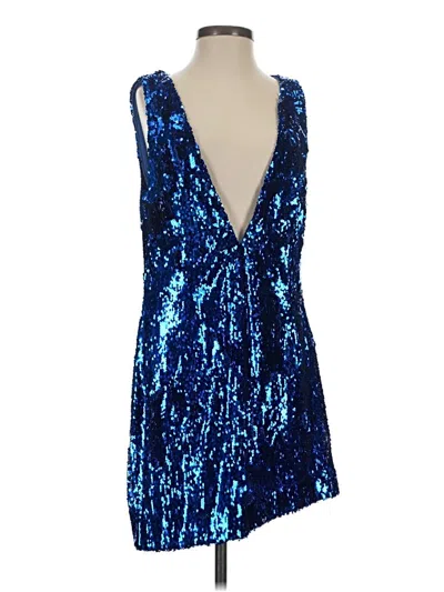 Pre-owned Nbd Cocktail Dress In Blue