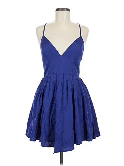 Pre-owned Nbd Cocktail Dress In Blue