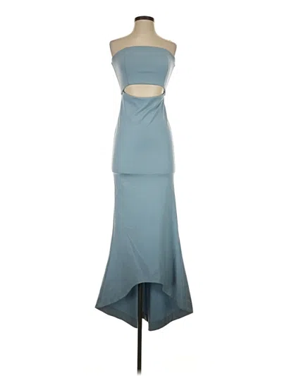 Pre-owned Nbd Cocktail Dress In Blue