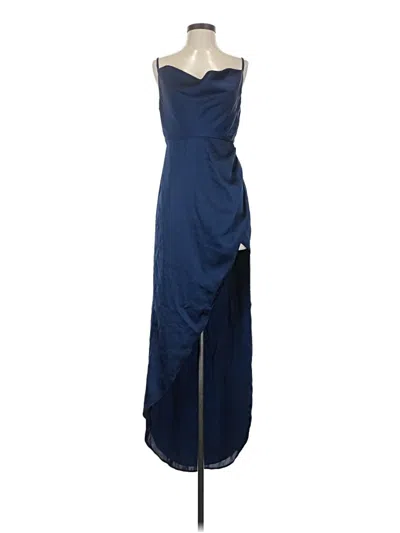 Pre-owned Nbd Cocktail Dress In Blue