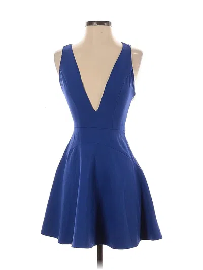 Pre-owned Nbd Cocktail Dress In Blue