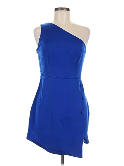 Pre-owned Nbd Cocktail Dress In Blue