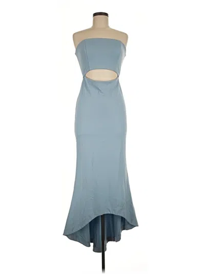 Pre-owned Nbd Cocktail Dress In Blue