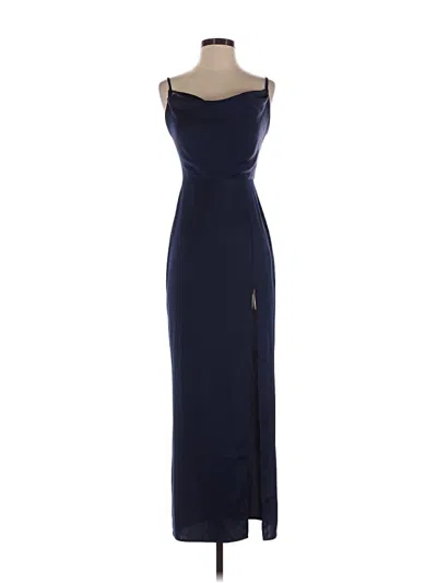 Pre-owned Nbd Cocktail Dress In Blue